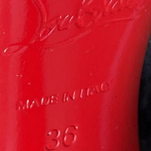 Christian Louboutin So Kate 120 Black Suede Pointed-Toe Pump - Picture 5 of 13